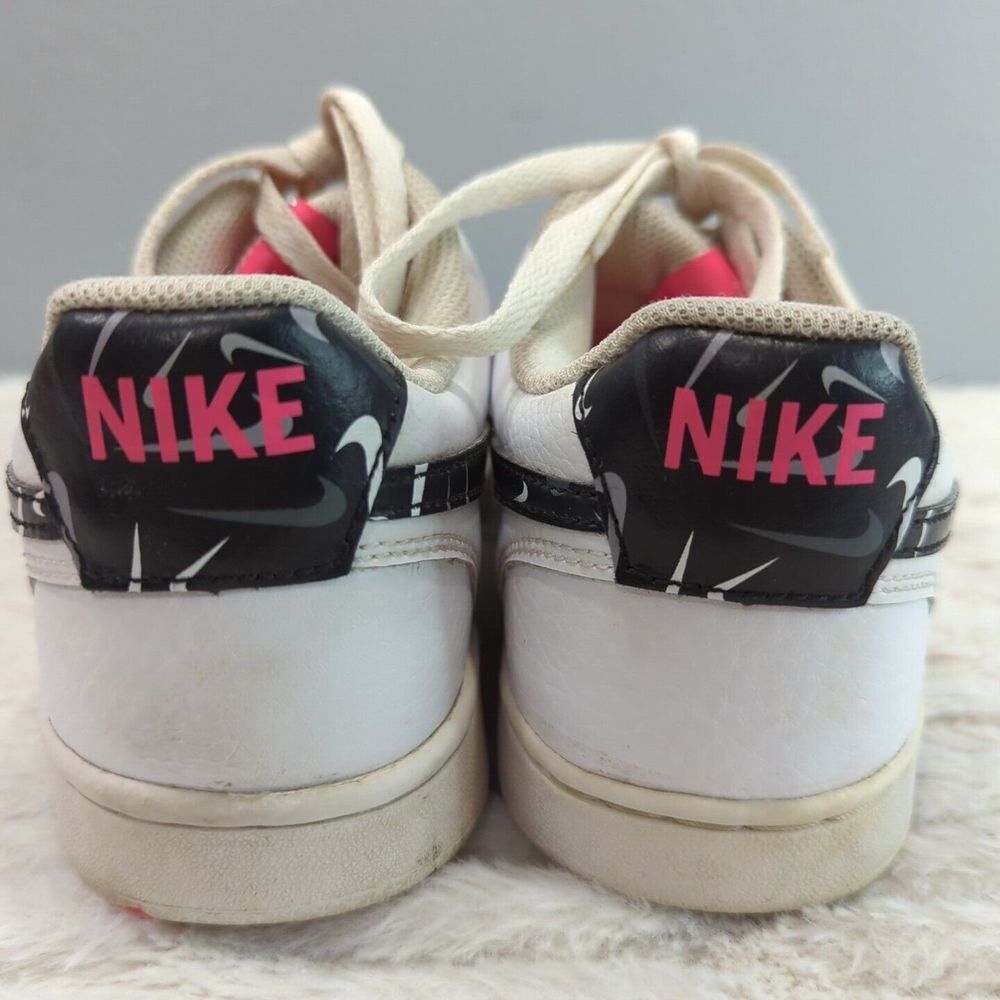 Nike Court‎ Vision Low White Multi Swoosh Women's Size 9 DM8079-100 - Picture 7 of 10